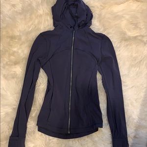Hooded zip up